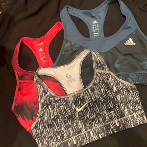 Sports Bra Bundle - Nike and Adidas